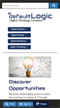 Mobile Screenshot of defaultlogic.com